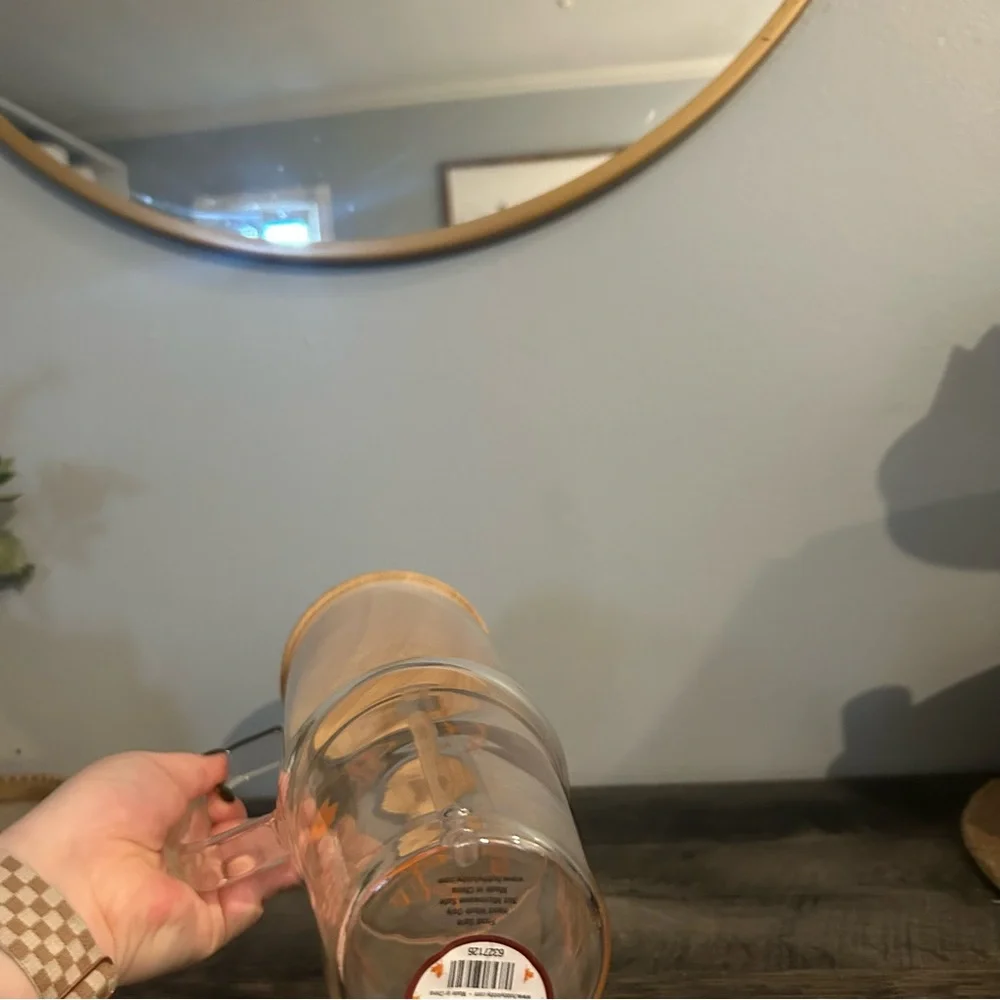 NEW Hobby Lobby Hello Pumpkin Glass Tumbler